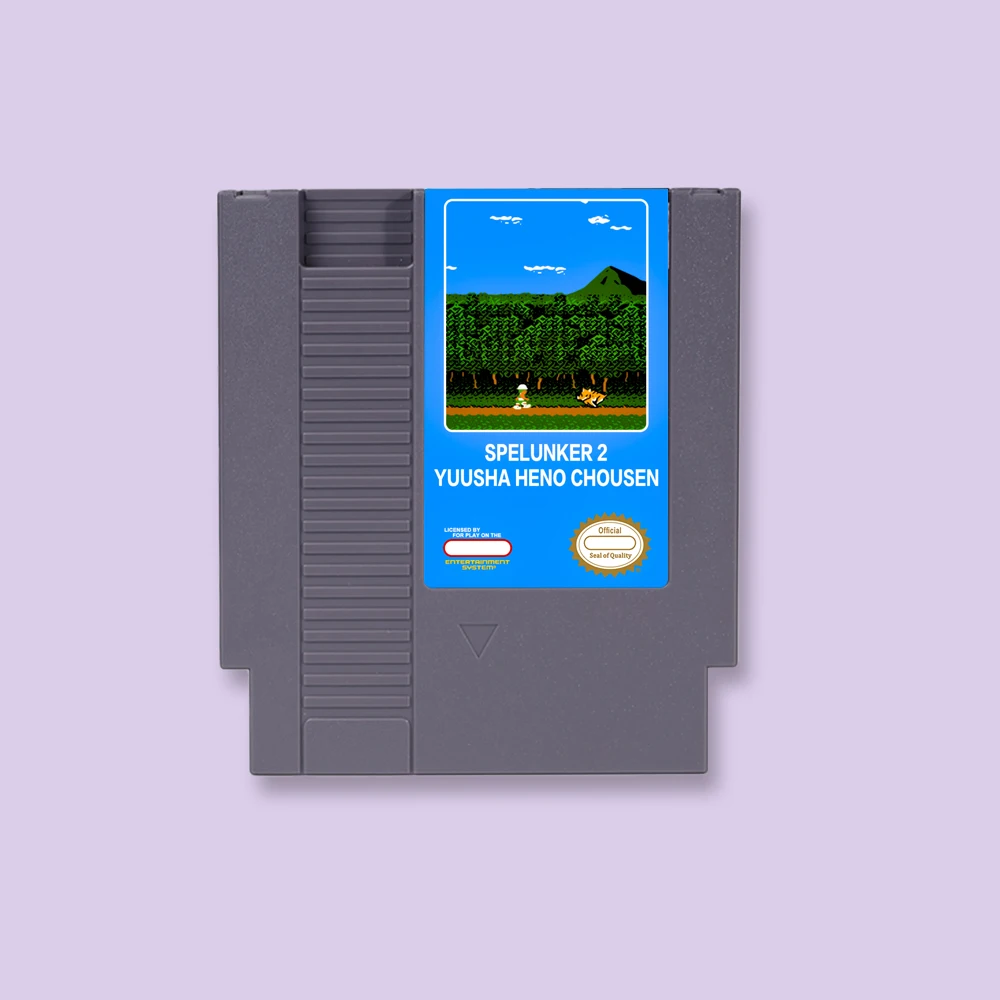 Spelunker 2 - Yuusha heno Chousen Game Cartridge Action Game For NES 8Bit 72PIN Consoles Game Card
Spelunker 2 - Yuusha heno Chousen Game Cartridge Action Game For NES 8Bit 72PIN Consoles Game Card