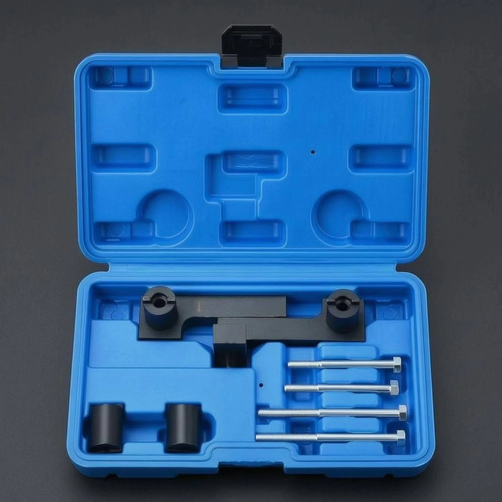 Swedish Automotive Timing Tool Kit Molded Interior Camshaft Alignment Tool Engine Camshaft Alignment Kit Metal Auto Repair High
Swedish Automotive Timing Tool Kit Molded Interior Camshaft Alignment Tool Engine Camshaft Alignment Kit Metal Auto Repair High