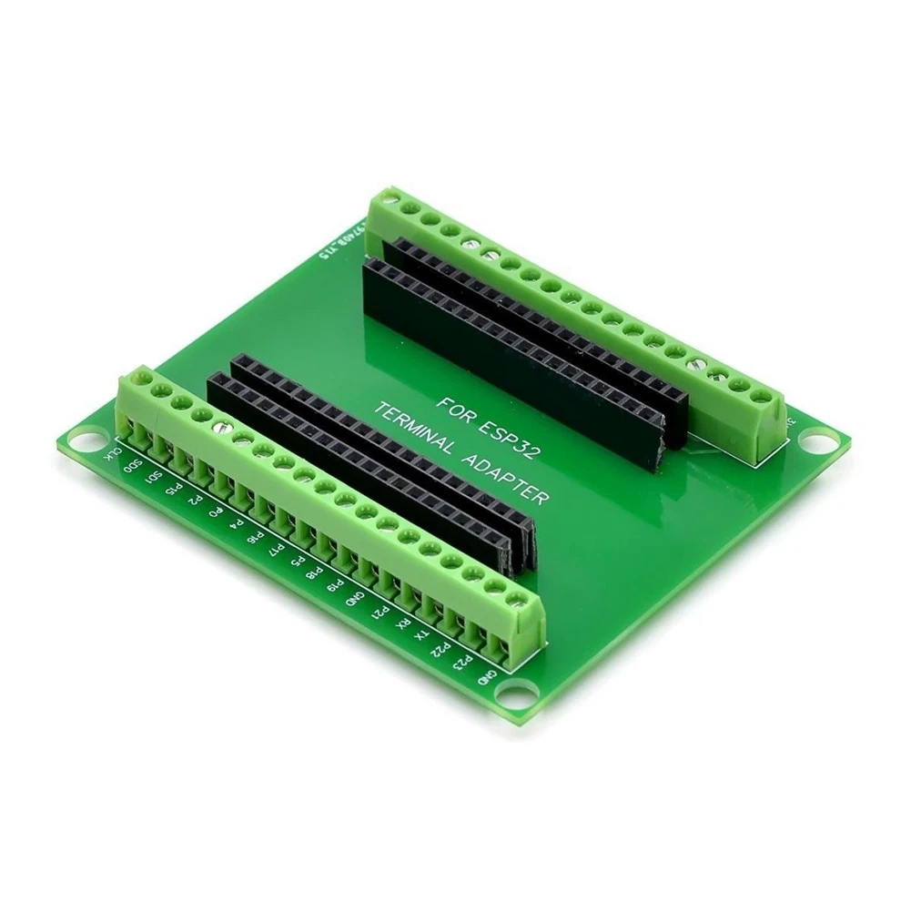 Коммутационная плата AU32-ESP32 Плата расширения ESP32 GPIO 1 в 2 для 38 контактов ESP32S ESP32 Плата разработки ESP-WROOM-32
Коммутационная плата AU32-ESP32 Плата расширения ESP32 GPIO 1 в 2 для 38 контактов ESP32S ESP32 Плата разработки ESP-WROOM-32