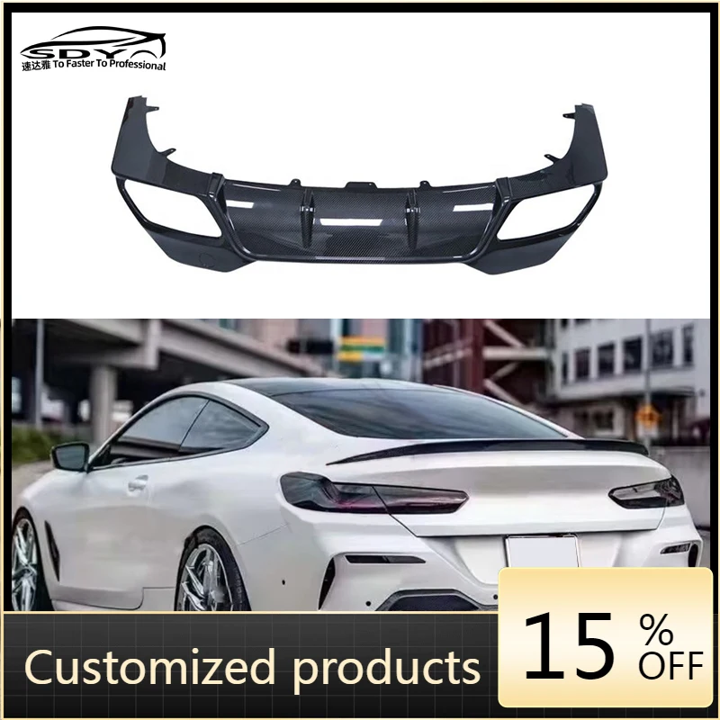 G14 3D Style High Quality Carbon Fiber Rear Diffuser Rear Bumper Lip for 8 Series G14 G15 G16
G14 3D Style High Quality Carbon Fiber Rear Diffuser Rear Bumper Lip for 8 Series G14 G15 G16