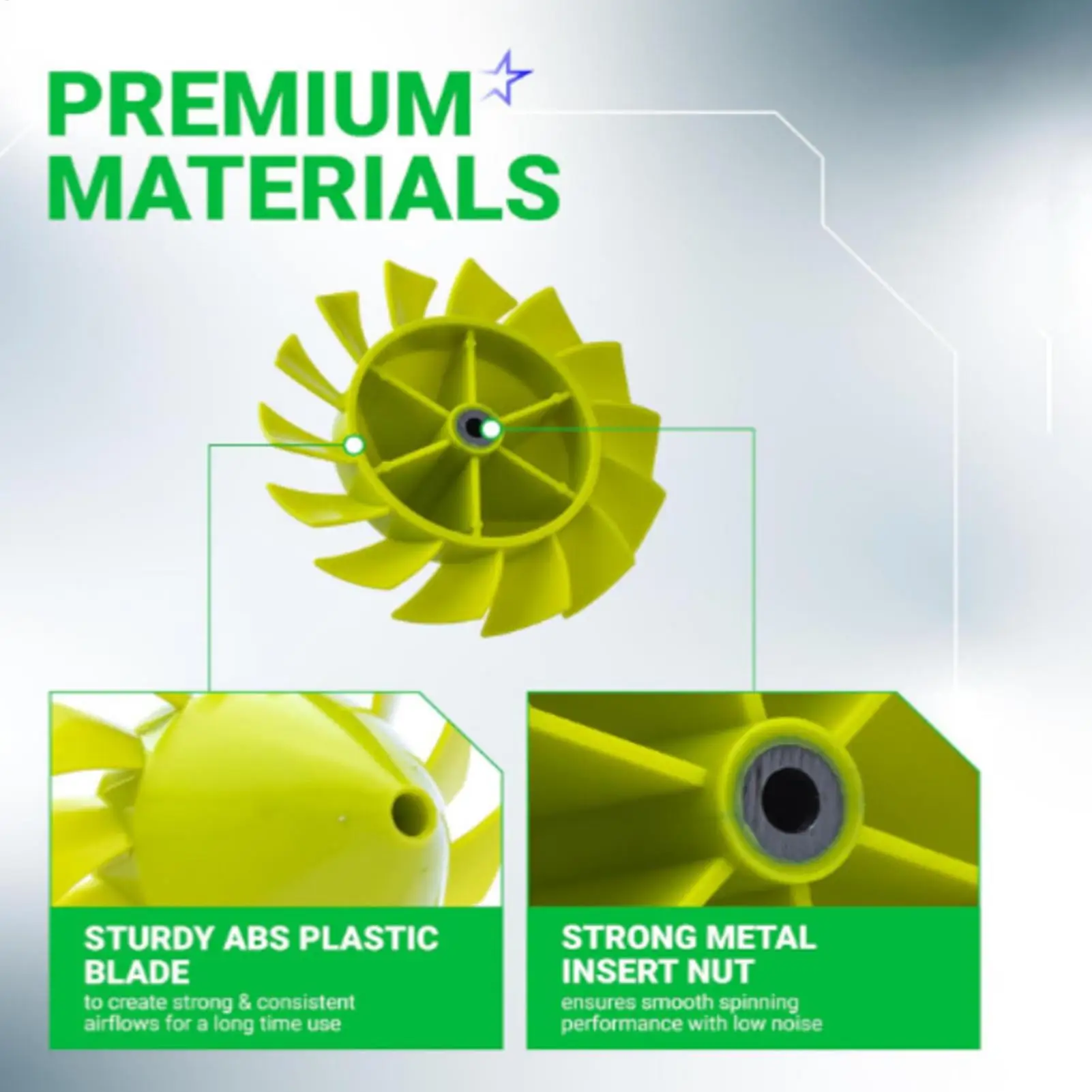 Замена вентилятора воздуходувки для листьев 18 В, запасные части для воздуходувки для листьев, оборудование для обслуживания газона, запасные части для парковой тропы
Замена вентилятора воздуходувки для листьев 18 В, запасные части для воздуходувки для листьев, оборудование для обслуживания газона, запасные части для парковой тропы