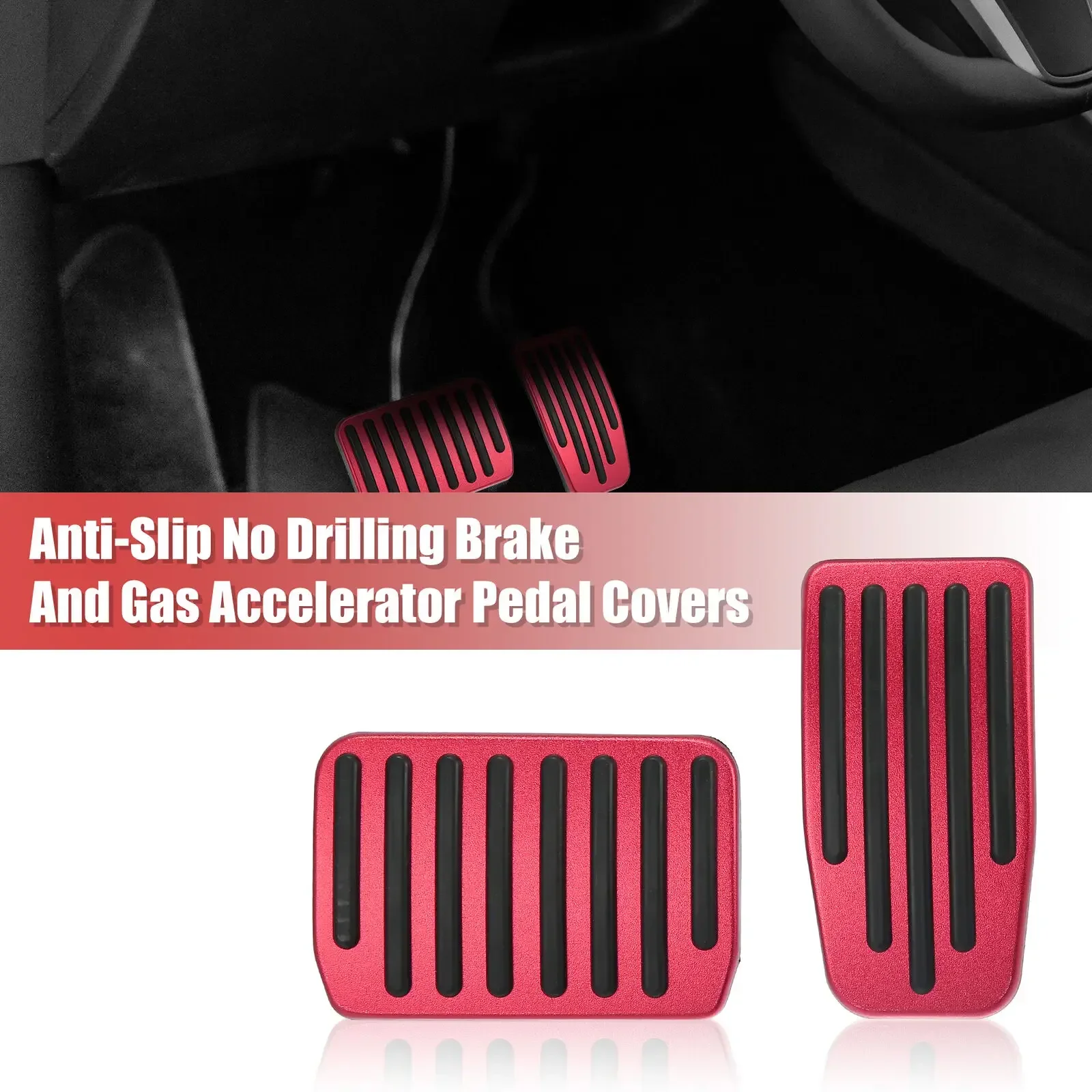 For Tesla Model 3 Y 2017-2023 Car Foot Pedal Pads Covers Accessories Aluminum Alloy Accelerator Brake Rest Pedal
For Tesla Model 3 Y 2017-2023 Car Foot Pedal Pads Covers Accessories Aluminum Alloy Accelerator Brake Rest Pedal