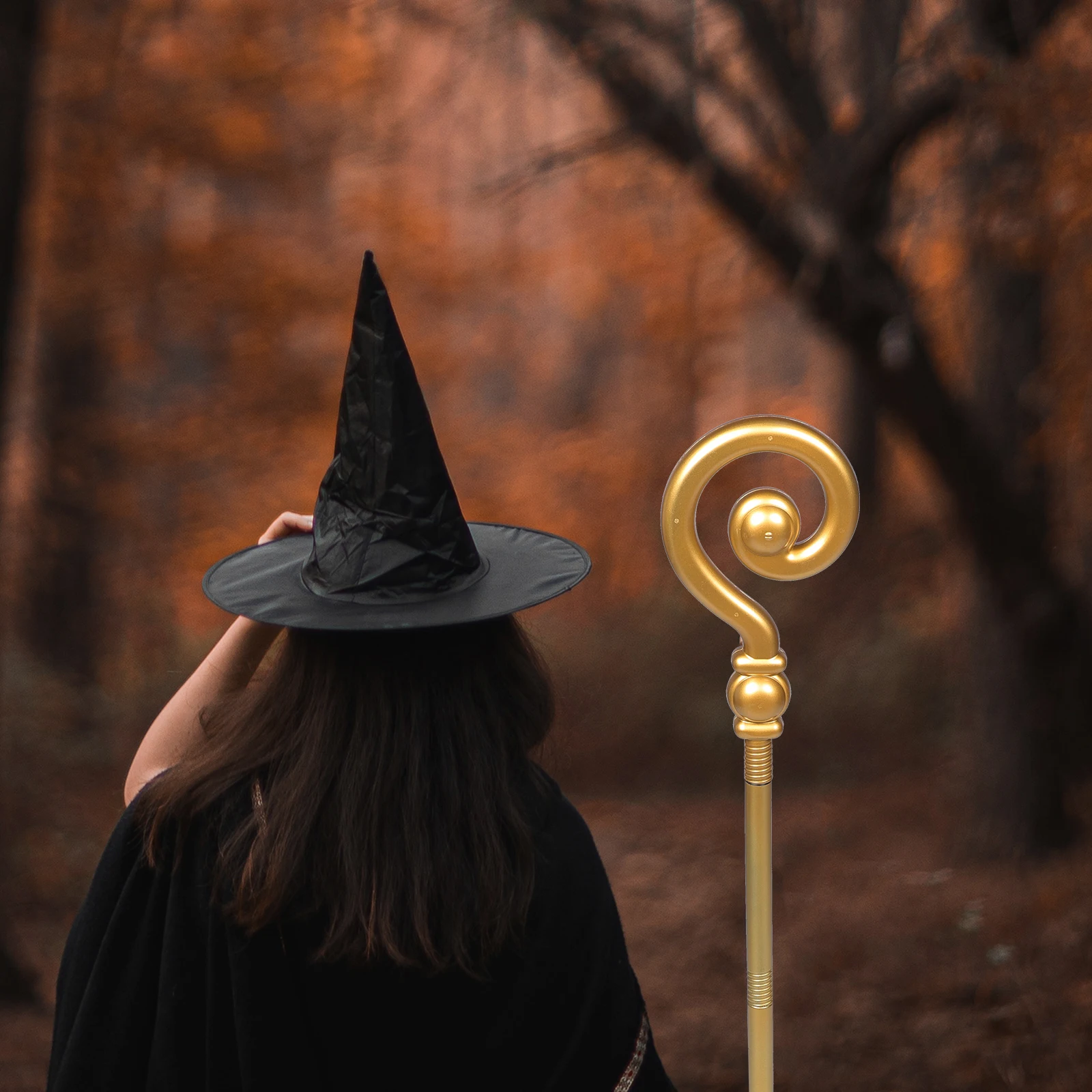 Staff Props Special Wand Shape Cosplay Role Play New Year Stage Performance Decorative Halloween Accessories
Staff Props Special Wand Shape Cosplay Role Play New Year Stage Performance Decorative Halloween Accessories