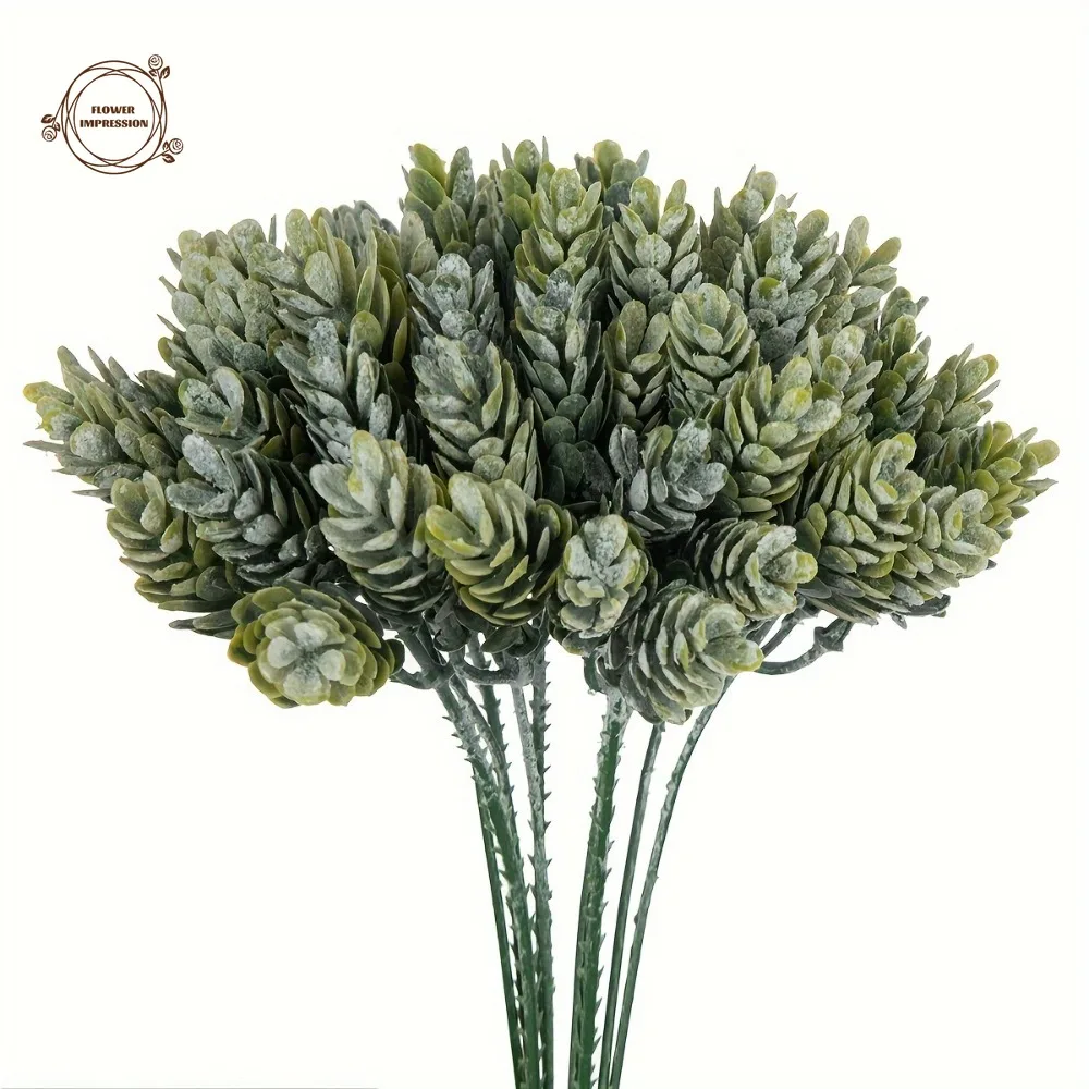 6/12pcs Artificial Flowers Fake Plants Plastics Pineapple Grass Bouquet Christmas Festive Home Decor Garden Wedding Decoration
6/12pcs Artificial Flowers Fake Plants Plastics Pineapple Grass Bouquet Christmas Festive Home Decor Garden Wedding Decoration