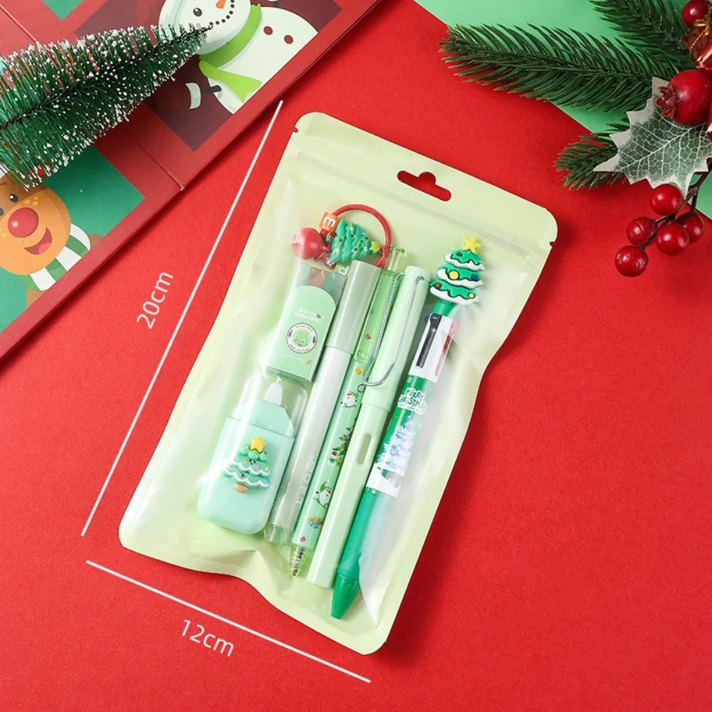 Прочный набор канцелярских принадлежностей 7-в-1, рождественский дизайн с оленем, портативная гелевая ручка, ластик для карандашей, подарок студентам
Прочный набор канцелярских принадлежностей 7-в-1, рождественский дизайн с оленем, портативная гелевая ручка, ластик для карандашей, подарок студентам