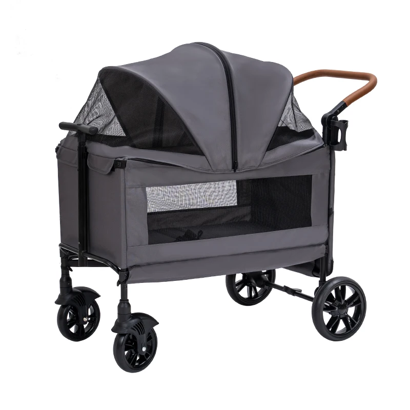 STLFAdjustable Four Wheel Outdoor Pet Stroller Large Capacity Aluminum Tube Dog Travel Carrier Durable Foldable Pet Walking Supp
STLFAdjustable Four Wheel Outdoor Pet Stroller Large Capacity Aluminum Tube Dog Travel Carrier Durable Foldable Pet Walking Supp