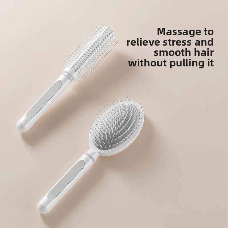 Light luxury shape, air cushion comb, girls' special household massage airbag comb set smooth hair ribs curly hair comb, fluffy.
Light luxury shape, air cushion comb, girls' special household massage airbag comb set smooth hair ribs curly hair comb, fluffy.