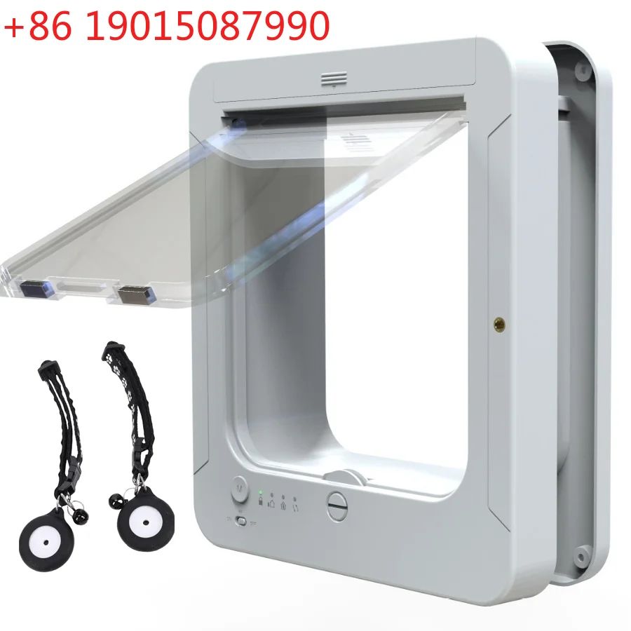 Electronic Induction Dog Cat Door Automatic Smart Pet Safe Door Cat Flap with Microchip Sensor Controllable Direction Cat
Electronic Induction Dog Cat Door Automatic Smart Pet Safe Door Cat Flap with Microchip Sensor Controllable Direction Cat