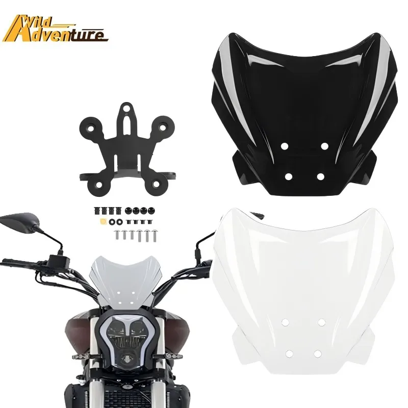 For Benelli 502C 2019-2023 2024 Motorcycle Windscreen Windshield Double Bubble Deflector Screen Protector Cover With Bracket Kit
For Benelli 502C 2019-2023 2024 Motorcycle Windscreen Windshield Double Bubble Deflector Screen Protector Cover With Bracket Kit