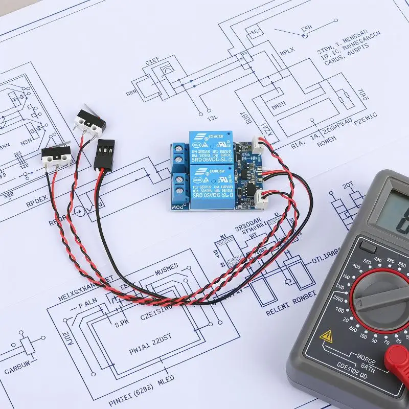 1-Channel Servo Signal Input Model Aircraft Motor Forward And Reverse Controller Relay 10A Support 5-12V Receivers
1-Channel Servo Signal Input Model Aircraft Motor Forward And Reverse Controller Relay 10A Support 5-12V Receivers