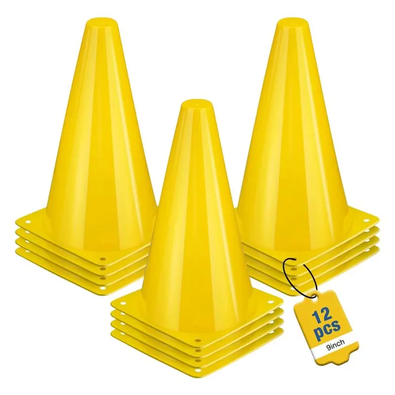 【BIG SALE】For Sports Training For Soccer Cones 12Pcs 9 Inch Plastic Traffic Cones For Soccer Basketball And Agility Practice
【BIG SALE】For Sports Training For Soccer Cones 12Pcs 9 Inch Plastic Traffic Cones For Soccer Basketball And Agility Practice