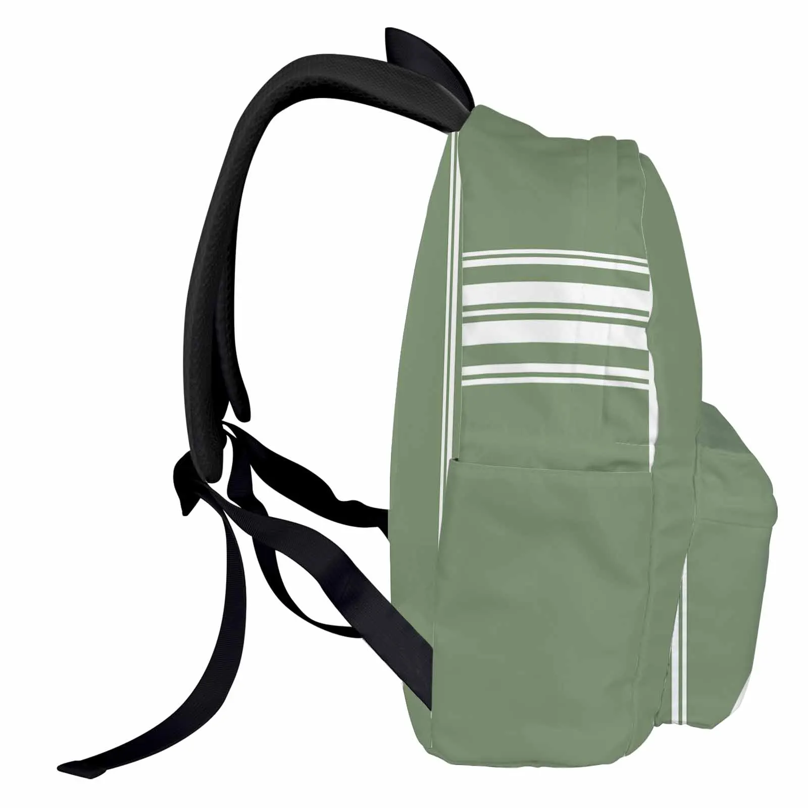 Striped Sage Green Deep Green Backpack Teenagers Student School Bags Laptop Custom Backpack for Men Women Travel Bag
Striped Sage Green Deep Green Backpack Teenagers Student School Bags Laptop Custom Backpack for Men Women Travel Bag
