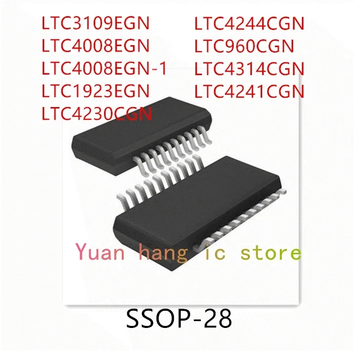 10PCS LTC3109EGN LTC4008EGN LTC4008EGN-1 LTC1923EGN LTC4230CGN LTC4244CGN LTC960CGN LTC4314CGN LTC4241CGN IC
10PCS LTC3109EGN LTC4008EGN LTC4008EGN-1 LTC1923EGN LTC4230CGN LTC4244CGN LTC960CGN LTC4314CGN LTC4241CGN IC