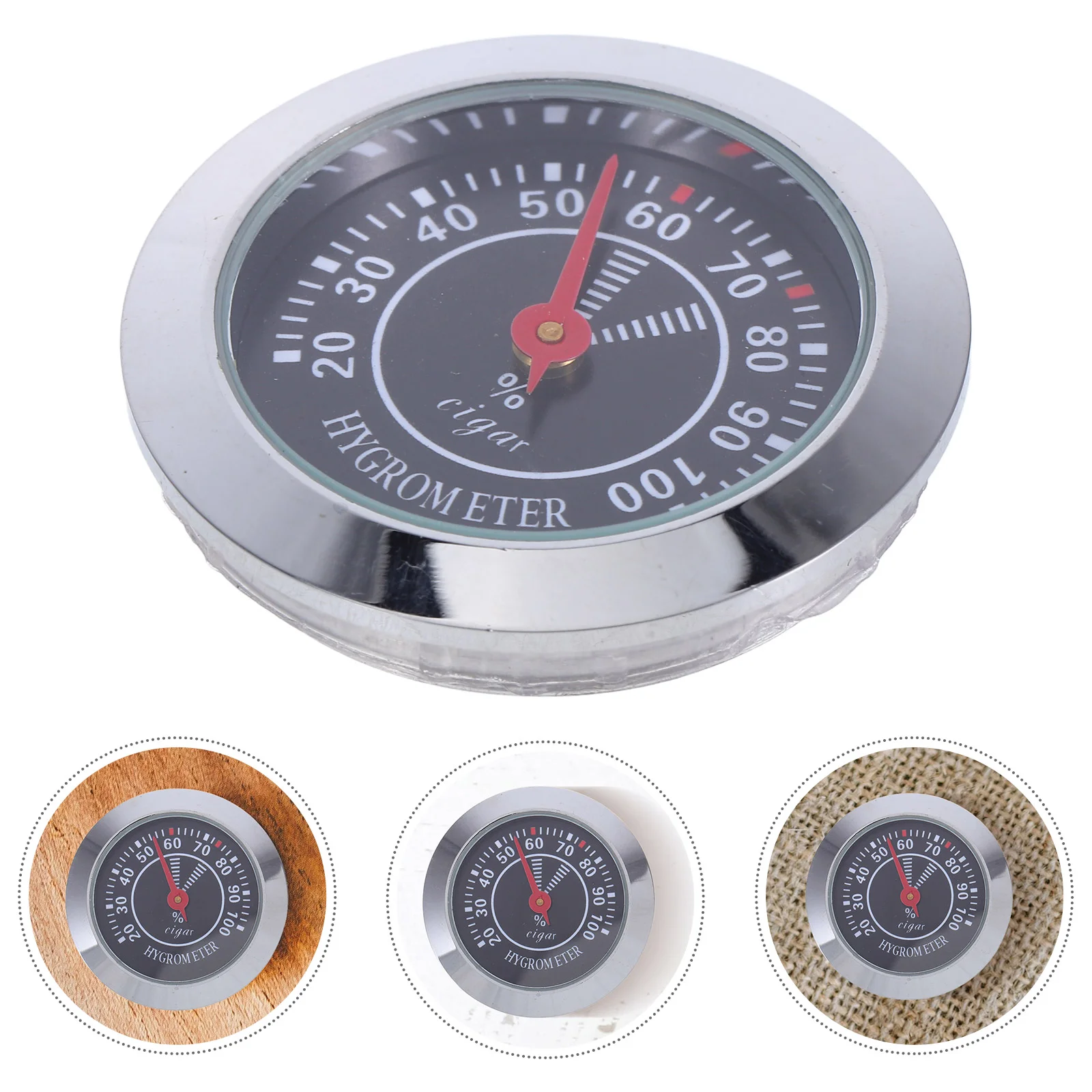 Hygrometer Analog Gauge Humidor Humidity Small Mechanical Accessory Round 
Hygrometer Analog Gauge Humidor Humidity Small Mechanical Accessory Round