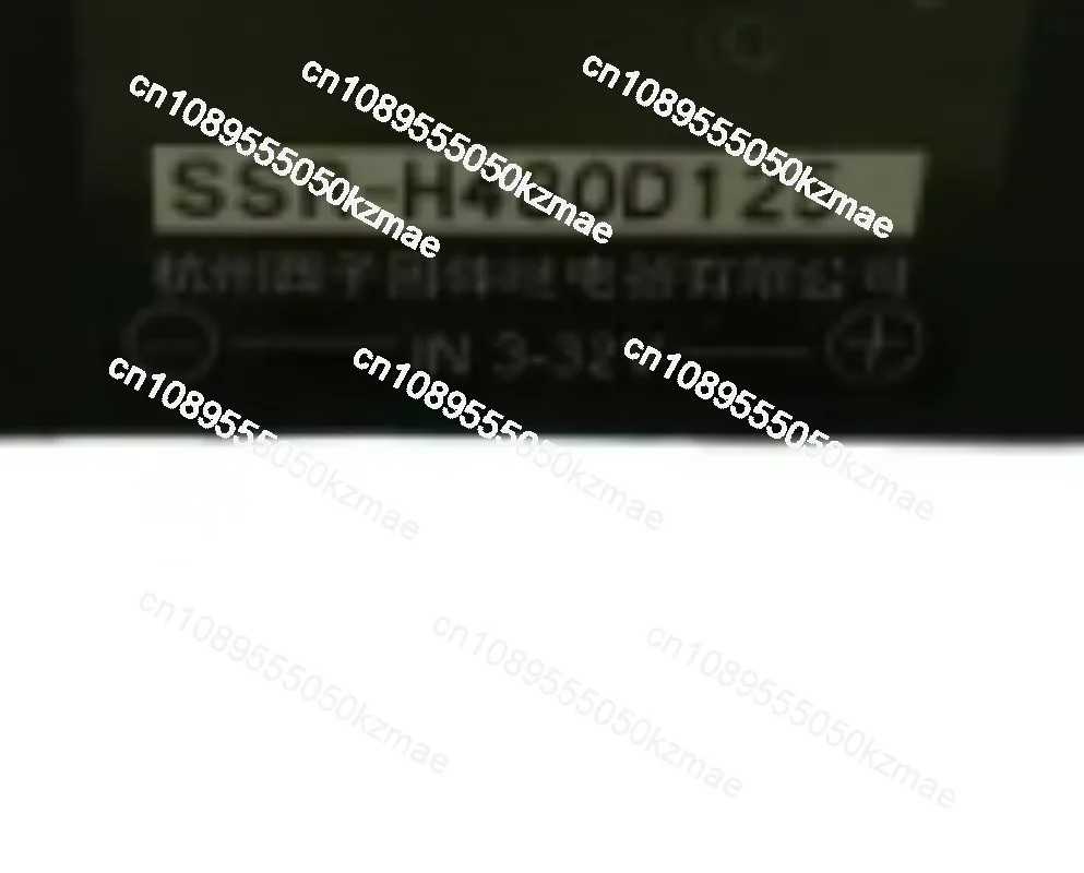 Подходит для однофазного твердотельного реле переменного тока 125А 3-32В SSR-H480D125
Подходит для однофазного твердотельного реле переменного тока 125А 3-32В SSR-H480D125