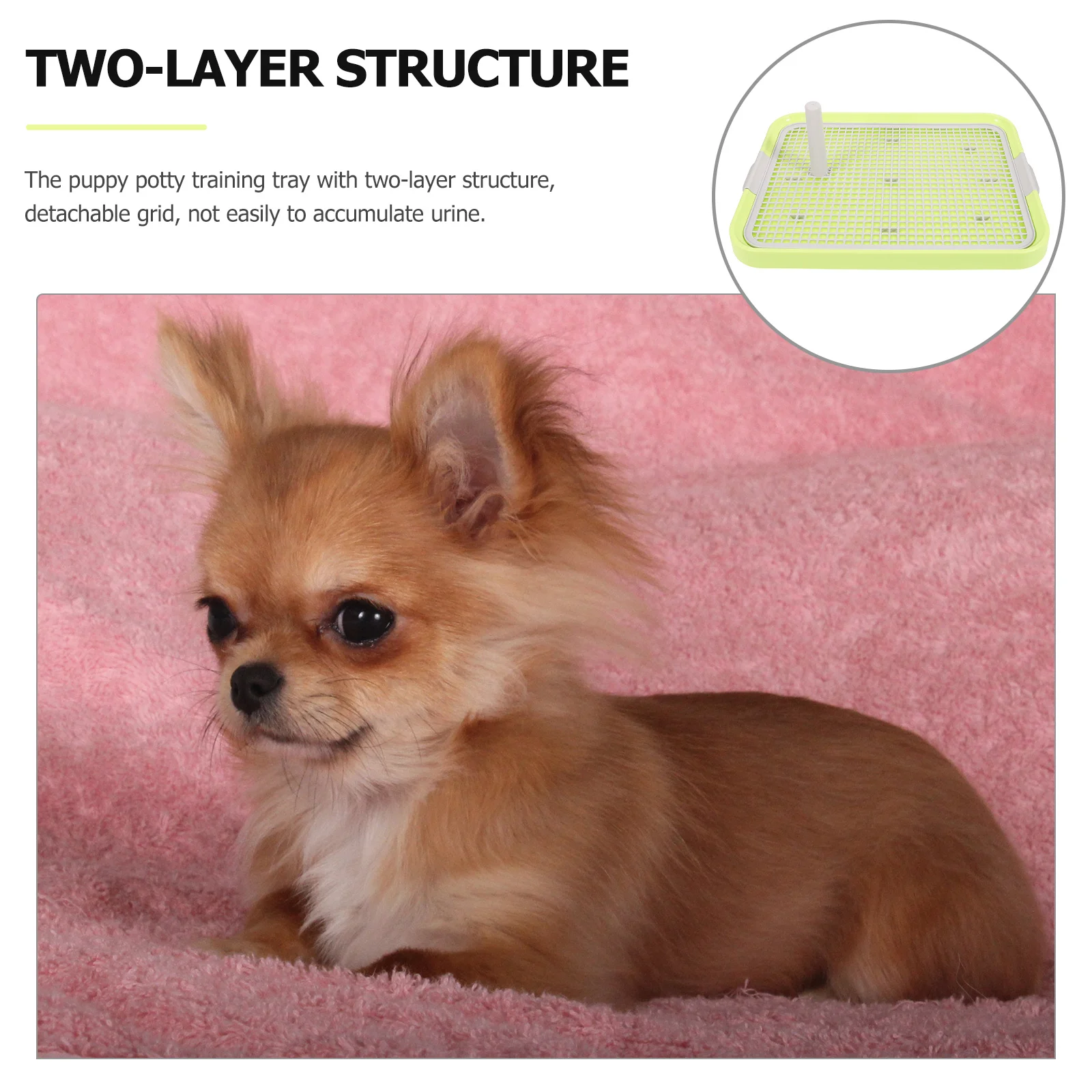 Dog Toilet Washable Pink Small Puppy Potty Training Tray Plastic Pet Bedpan Mesh Grid Anti Slip Clean Litter Bathroom Pet
Dog Toilet Washable Pink Small Puppy Potty Training Tray Plastic Pet Bedpan Mesh Grid Anti Slip Clean Litter Bathroom Pet