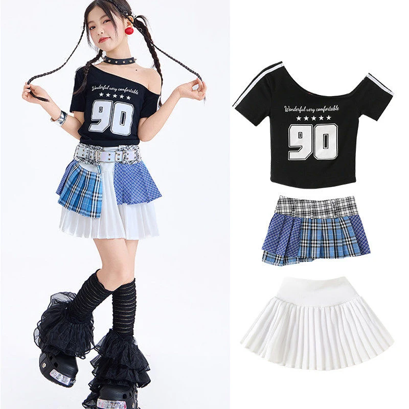Children'S Day Jazz Dance Costume Street Wear Girls Group Performance K-pop Outfits Kids Hip Hop Clothing Stage Suit XS11271
Children'S Day Jazz Dance Costume Street Wear Girls Group Performance K-pop Outfits Kids Hip Hop Clothing Stage Suit XS11271