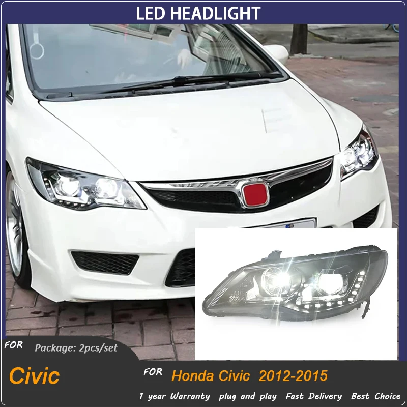 Head Lamp for Honda Civic LED Headlight 2012-2015 Headlights CIIMO FD2 DRL Turn Signal High Beam Angel Eye Projector Lens
Head Lamp for Honda Civic LED Headlight 2012-2015 Headlights CIIMO FD2 DRL Turn Signal High Beam Angel Eye Projector Lens