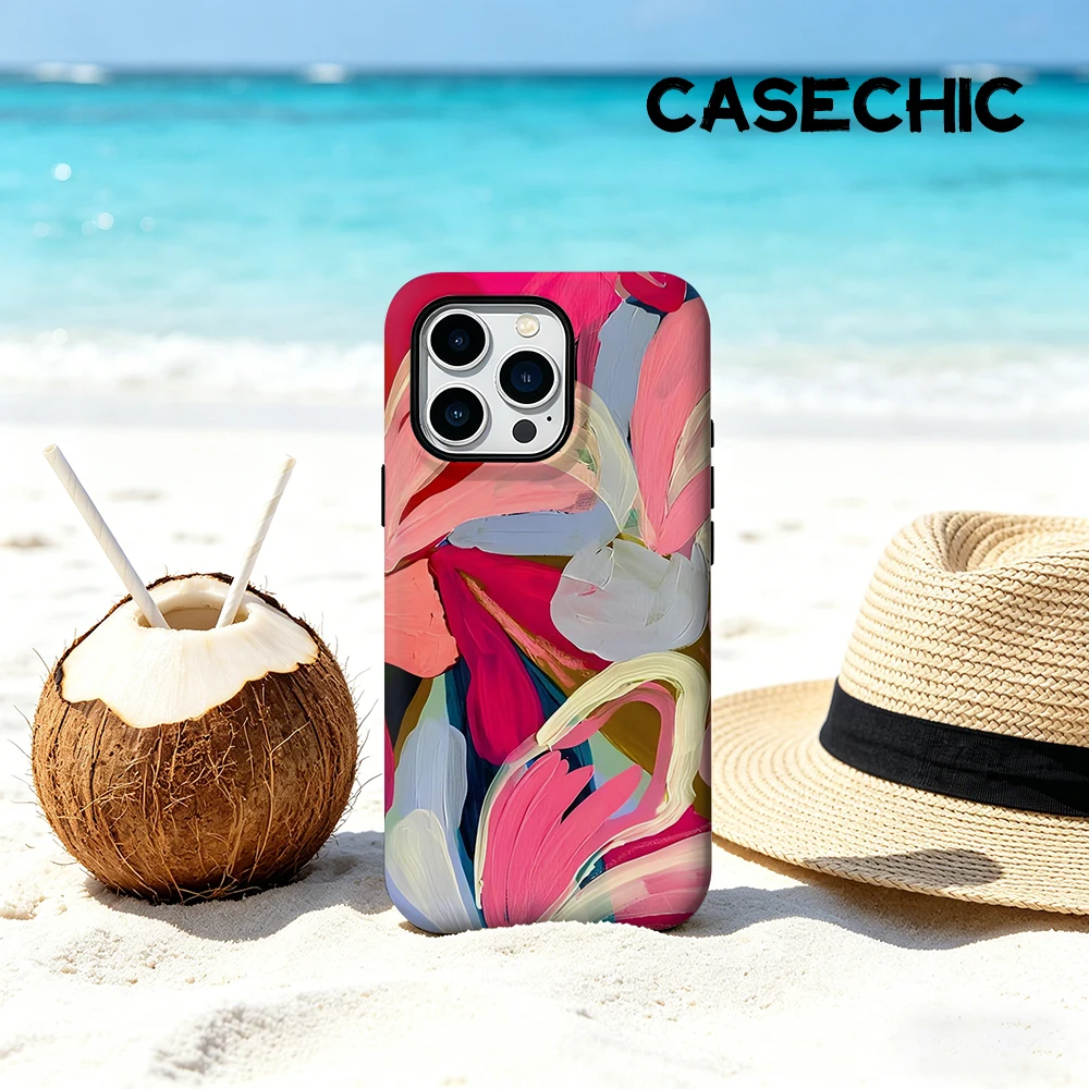 CaseChic case Matte Bumper For Magsafe Case For iPhone 17 16 15 14 Plus Pro Max Shockproof Hard PC Pink Brushstrokes Cover
CaseChic case Matte Bumper For Magsafe Case For iPhone 17 16 15 14 Plus Pro Max Shockproof Hard PC Pink Brushstrokes Cover