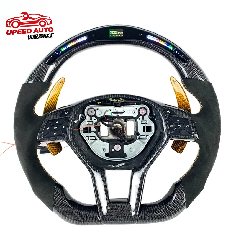 Suitable for Car Interior Accessories Carbon Fiber Steering Wheel Mercedes Benz C Class W176 W246 W204 C117 C218 X218 C207
Suitable for Car Interior Accessories Carbon Fiber Steering Wheel Mercedes Benz C Class W176 W246 W204 C117 C218 X218 C207