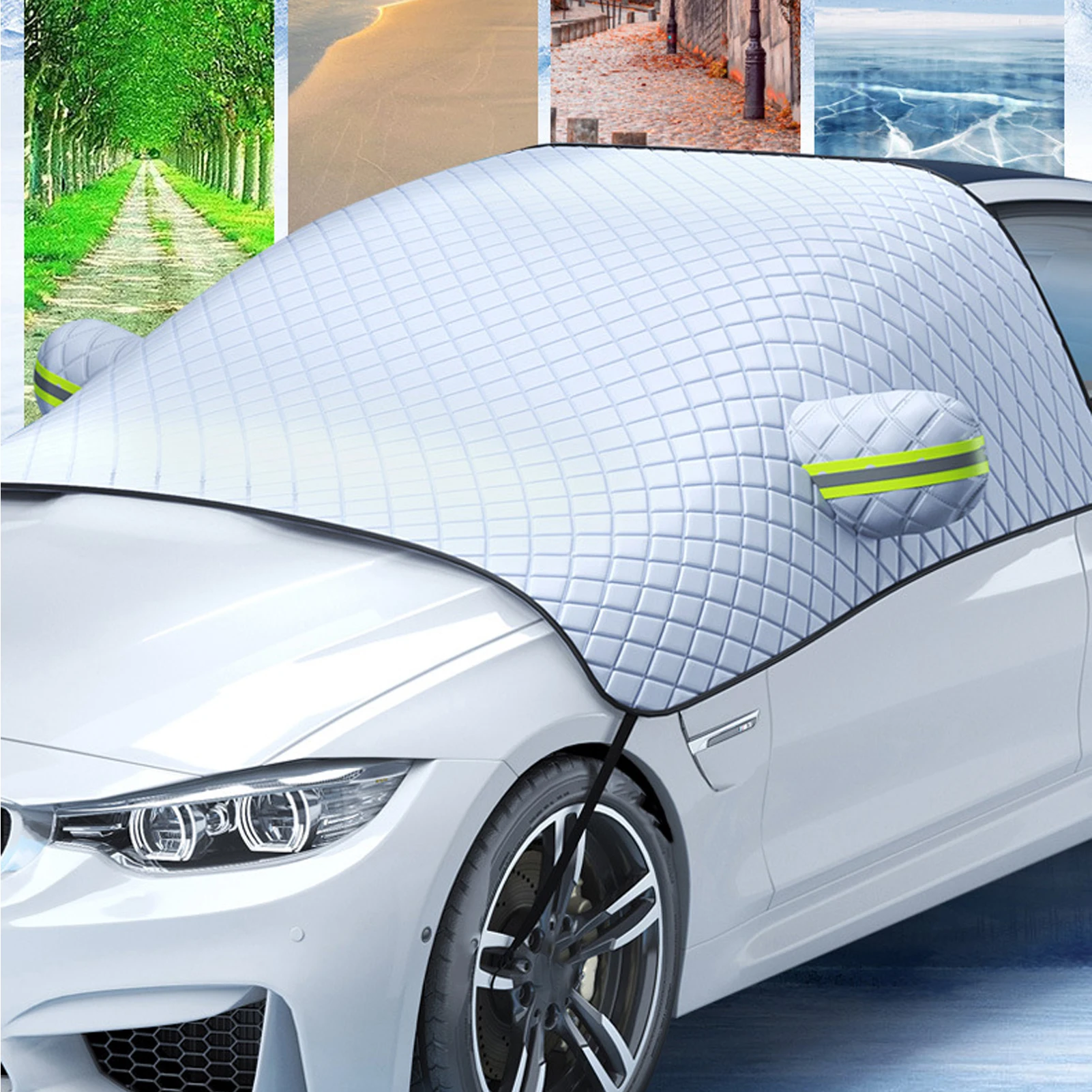 Car Front Windshield Ice Snow Windproof Sunshade Cover For Car SUV Summer/Winter Quality Protective Windscreen Cover
Car Front Windshield Ice Snow Windproof Sunshade Cover For Car SUV Summer/Winter Quality Protective Windscreen Cover