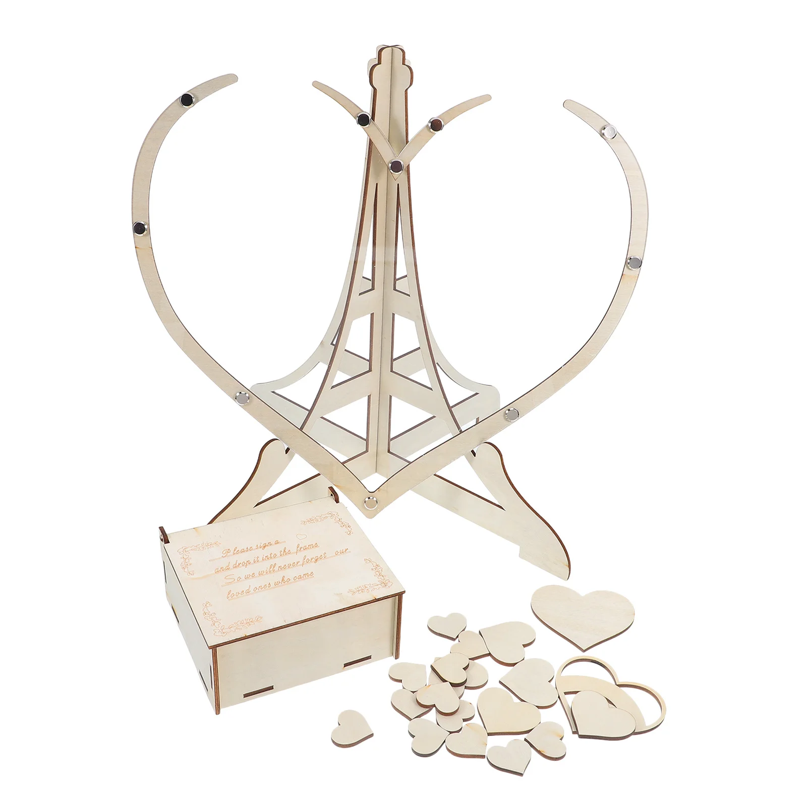 Wooden Heart Wedding Guest Drop Box Rustic Keepsake Storage Box Blank Hearts Baby Shower Decorations Heart-Shaped Present Boxes
Wooden Heart Wedding Guest Drop Box Rustic Keepsake Storage Box Blank Hearts Baby Shower Decorations Heart-Shaped Present Boxes