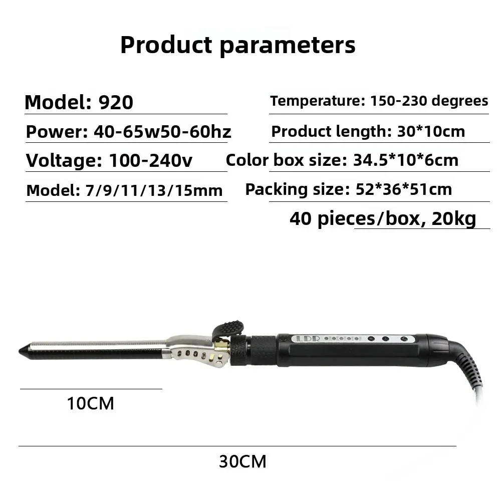 High quality 7mm Mini Hair Curler Rotatable Small Curling Iron Men Women Short Hair Wool Volume Styling Tool
High quality 7mm Mini Hair Curler Rotatable Small Curling Iron Men Women Short Hair Wool Volume Styling Tool