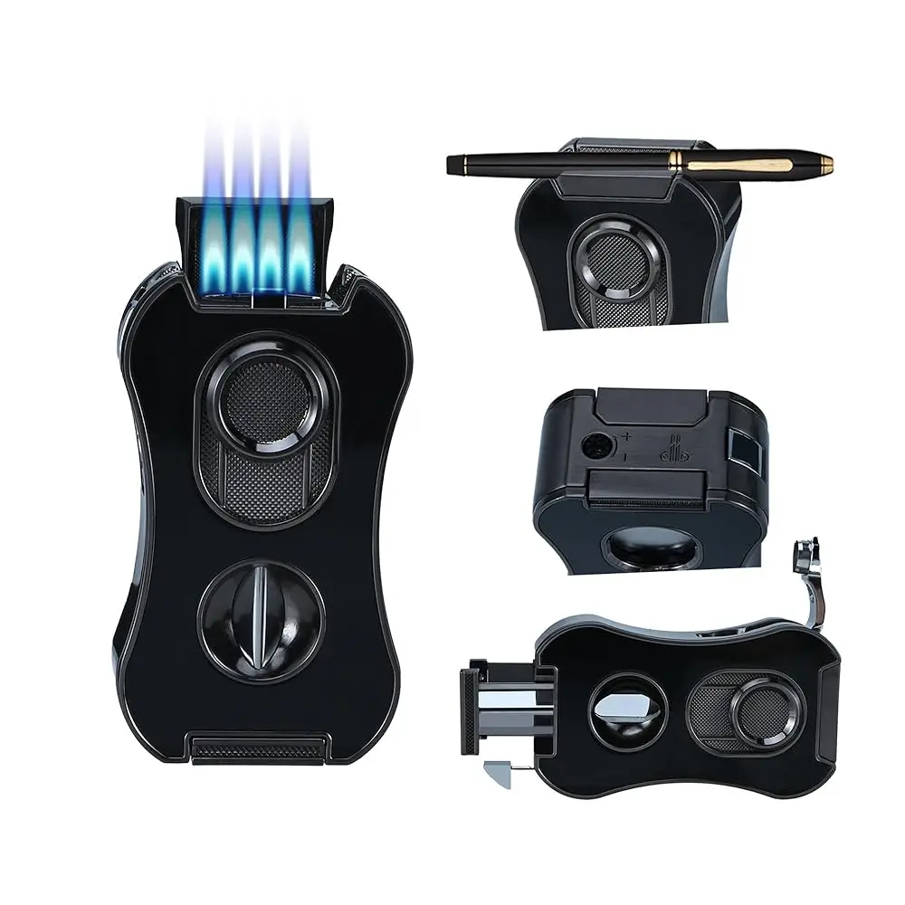 Ailexpress Recommendation - Large Lighter,Refillable Butane Torch Lighter with Built-in Holder and 4 Jet Flame - All-in-1 Tool l
Ailexpress Recommendation - Large Lighter,Refillable Butane Torch Lighter with Built-in Holder and 4 Jet Flame - All-in-1 Tool l