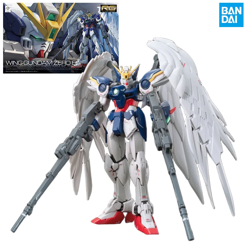 Bandai Original Anime GUNDAM Model RG 1/144 WING GUNDAM ZERO EW Action Figure Assembly Model Toys Collectible Model Ornaments
Bandai Original Anime GUNDAM Model RG 1/144 WING GUNDAM ZERO EW Action Figure Assembly Model Toys Collectible Model Ornaments