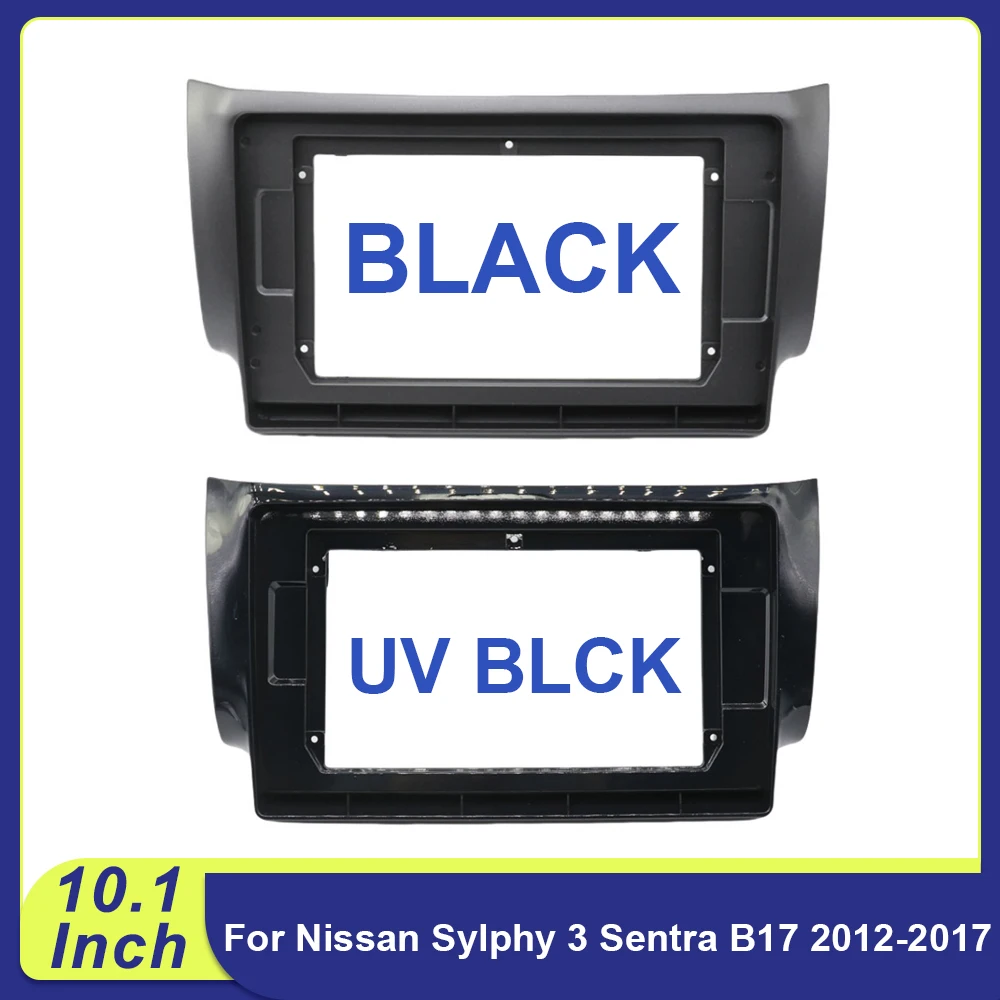 10.1 Inch For Nissan Sylphy 3 Sentra B17 2012-2017 2DIN Car Frame Fascia Adapter Android Radio Dash Fitting Panel Kit
10.1 Inch For Nissan Sylphy 3 Sentra B17 2012-2017 2DIN Car Frame Fascia Adapter Android Radio Dash Fitting Panel Kit
