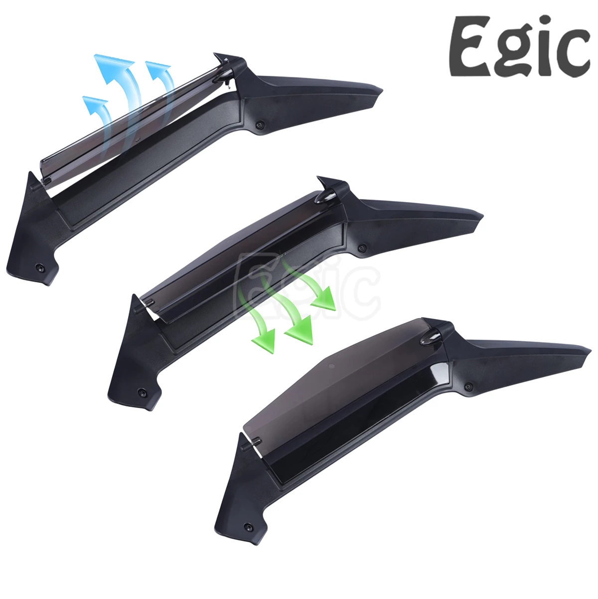 Dark Smoke Air Deflectors For Honda Goldwing GL1800 2018-2020 GW 2021-2026 Adjustable Airflow Vent Side Fairing Wind Control
Dark Smoke Air Deflectors For Honda Goldwing GL1800 2018-2020 GW 2021-2026 Adjustable Airflow Vent Side Fairing Wind Control