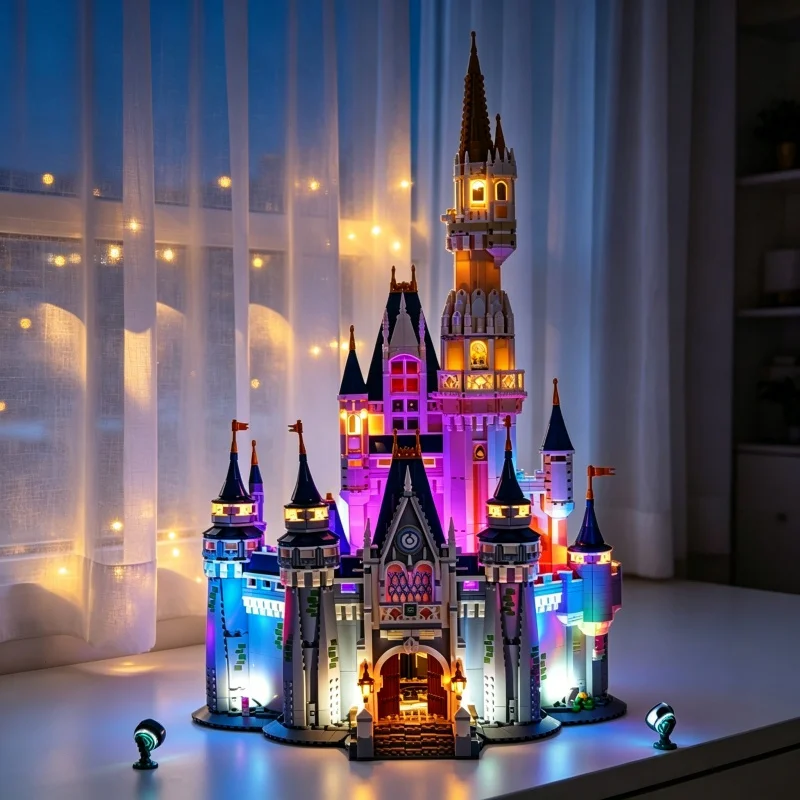 LED Light Kit for 71040 Disney Castle DIY Creative Decorative Lighting (Building Blocks Not Included)
LED Light Kit for 71040 Disney Castle DIY Creative Decorative Lighting (Building Blocks Not Included)