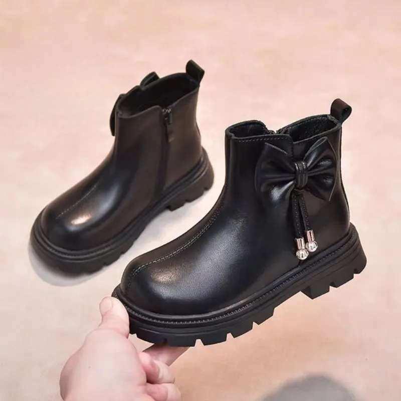 Trendy New Girls Boots Autumn And Winter Children Princess Shoes Fashion Kids Snow Boots Warm Baby Boots
Trendy New Girls Boots Autumn And Winter Children Princess Shoes Fashion Kids Snow Boots Warm Baby Boots