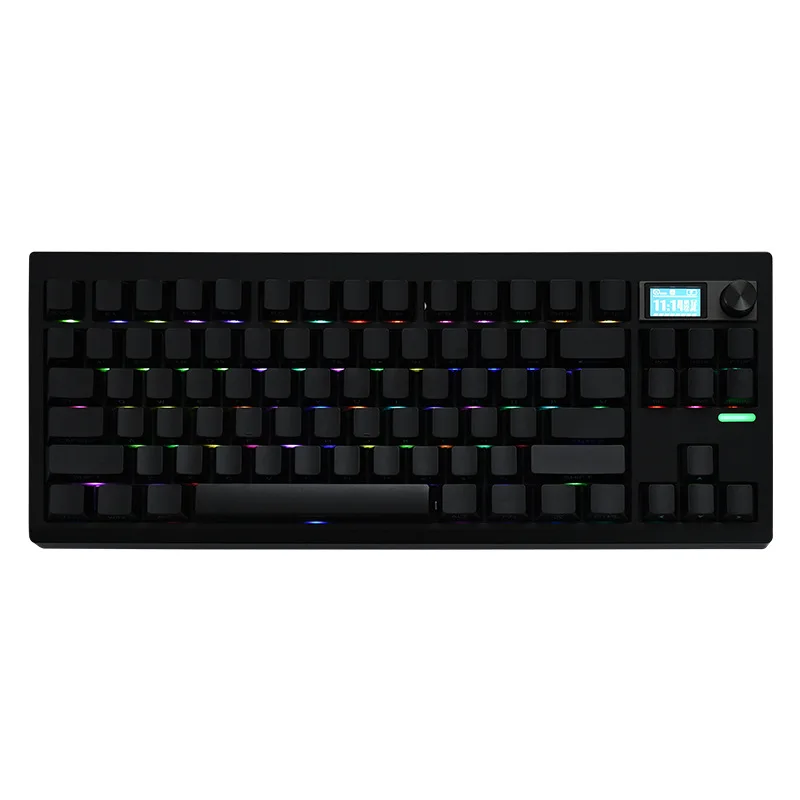 PBT black side-engraved keycap Hot sublimation process Skin feel versatile Original height keycap
PBT black side-engraved keycap Hot sublimation process Skin feel versatile Original height keycap