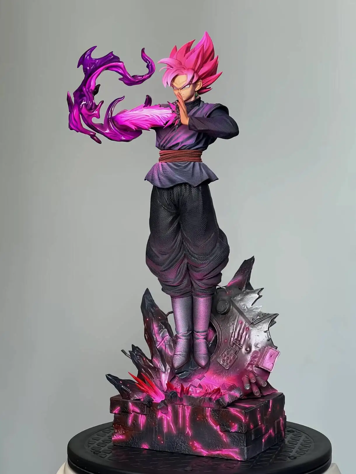 New JT Studio 38cm Dragon Ball Son Goku Anime Figures Pink Zamasu Figure PVC Statue Desktop Ornament Collection Model Toy Gift
New JT Studio 38cm Dragon Ball Son Goku Anime Figures Pink Zamasu Figure PVC Statue Desktop Ornament Collection Model Toy Gift