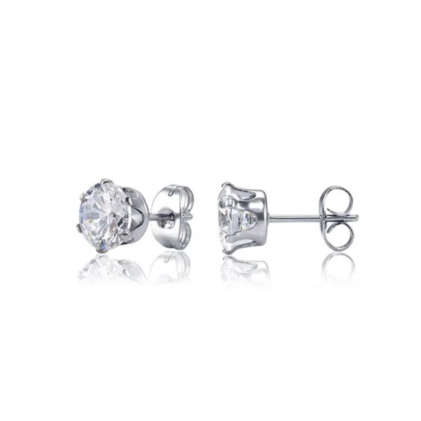 Crystal Zirconia Stainless Steel Earrings Set Shiny Stud Earrings Pack for Women Jewelry Fashion 2025 Style
Crystal Zirconia Stainless Steel Earrings Set Shiny Stud Earrings Pack for Women Jewelry Fashion 2025 Style