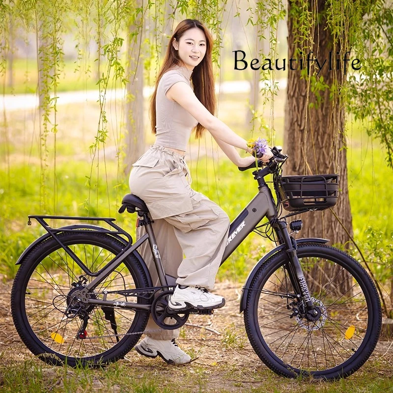Permanent removable battery electric power mountain bike lithium battery men and women commuting scooter
Permanent removable battery electric power mountain bike lithium battery men and women commuting scooter