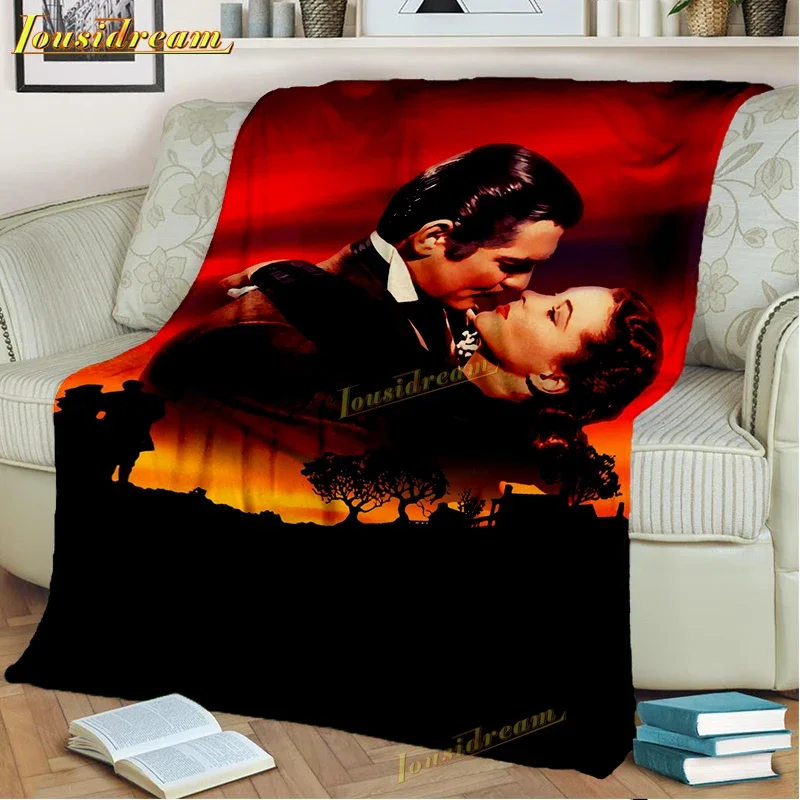 Gone with The Wind Blanket Love Flannel Warm Microfiber War Sherpa Durable for Children Adults Travel Bedspread Sofa Cover
Gone with The Wind Blanket Love Flannel Warm Microfiber War Sherpa Durable for Children Adults Travel Bedspread Sofa Cover