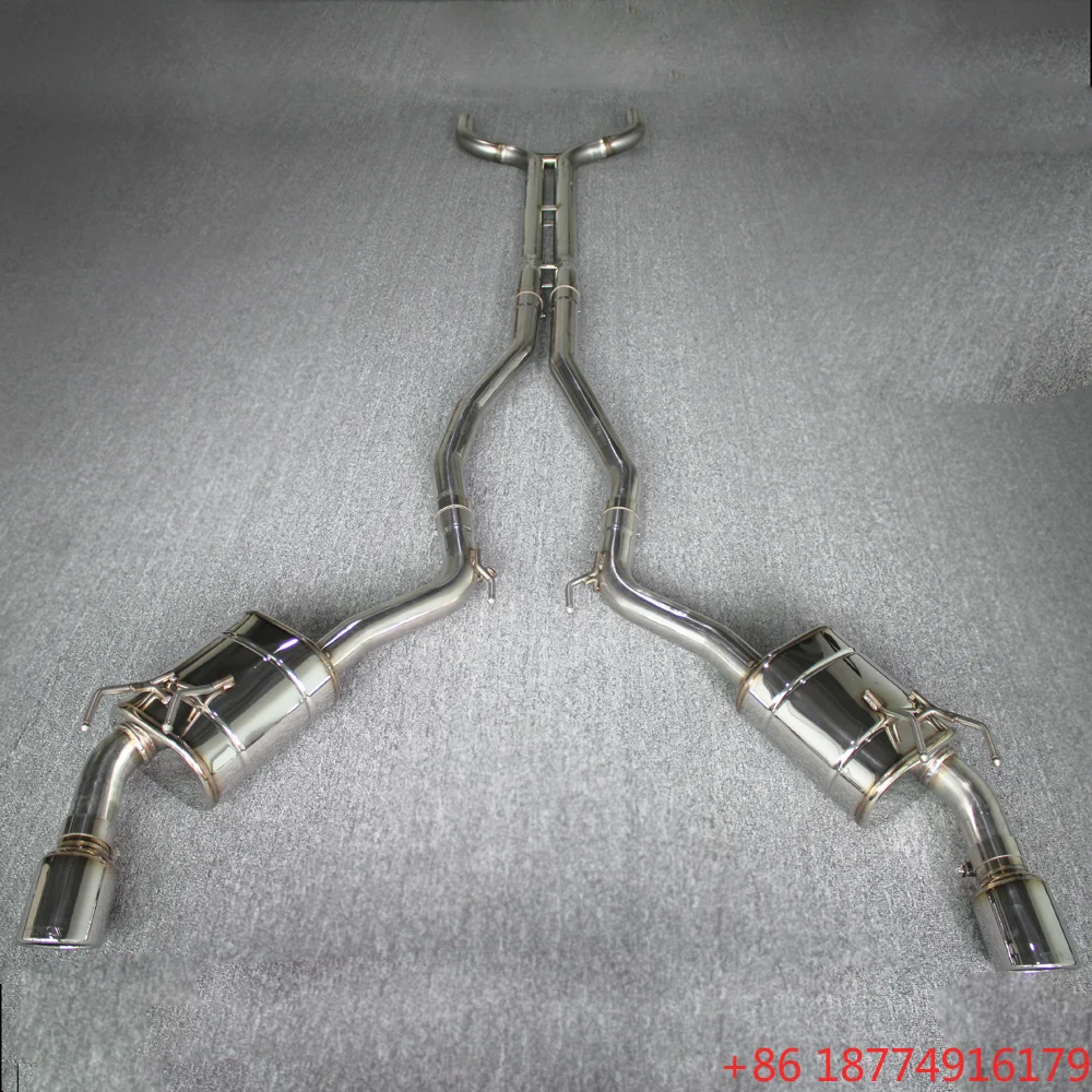 MM High Performance Ss304 Catback Exhaust Pipes for XJL 3.0T 2010-2019 with Muffler Valve System
MM High Performance Ss304 Catback Exhaust Pipes for XJL 3.0T 2010-2019 with Muffler Valve System