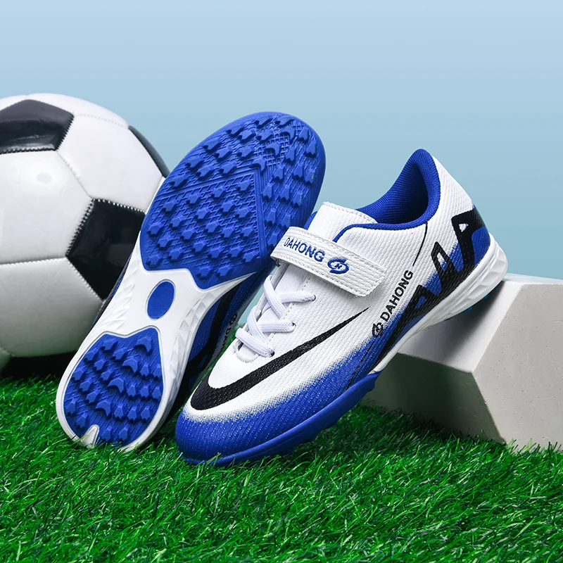 Мужские легкие футбольные бутсы TF/FG, футбольные бутсы до щиколотки, уличные нескользящие кроссовки для тренировок на траве, размер 33-46, бесшовные 
Мужские легкие футбольные бутсы TF/FG, футбольные бутсы до щиколотки, уличные нескользящие кроссовки для тренировок на траве, размер 33-46, бесшовные