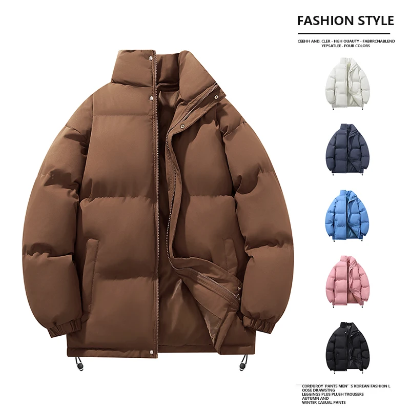 Зимняя лыжная мужская парка, модная утолщенная ветрозащитная стеганая куртка с высоким воротником, уличная пара, теплая пуховая хлопковая куртка
Зимняя лыжная мужская парка, модная утолщенная ветрозащитная стеганая куртка с высоким воротником, уличная пара, теплая пуховая хлопковая куртка