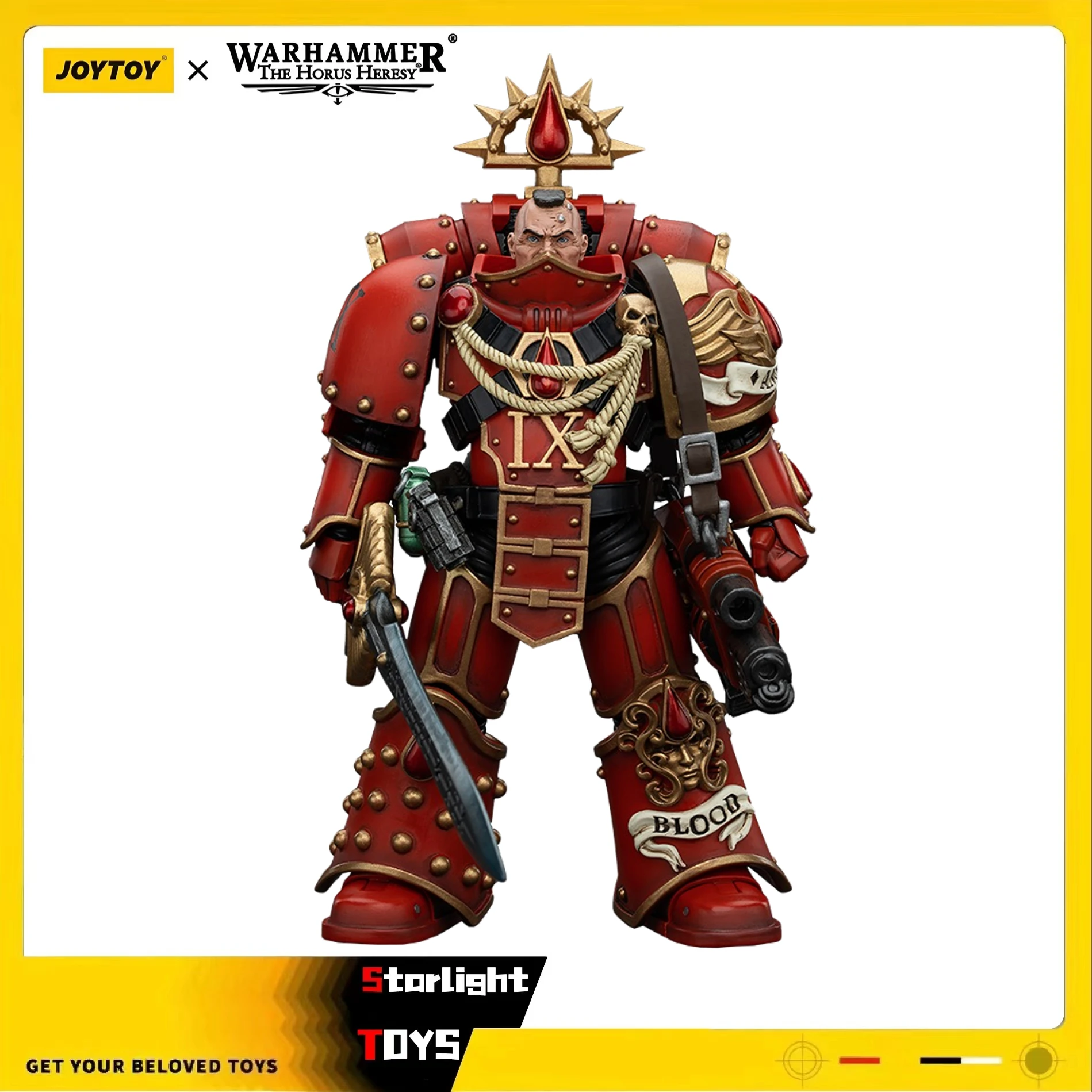 JOYTOY 1/18 Action Figure Warhammer 40K Blood Angels Raldoron First Captain of The Blood Angels Model Toy Gifts
JOYTOY 1/18 Action Figure Warhammer 40K Blood Angels Raldoron First Captain of The Blood Angels Model Toy Gifts