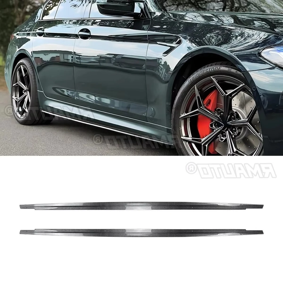 For BMW 5 Series G30 G31 M Sport MP Standard Style 2018-2023 Car Side Skirt Lip Spoiler Extension Guard Side Skirt Splitter
For BMW 5 Series G30 G31 M Sport MP Standard Style 2018-2023 Car Side Skirt Lip Spoiler Extension Guard Side Skirt Splitter