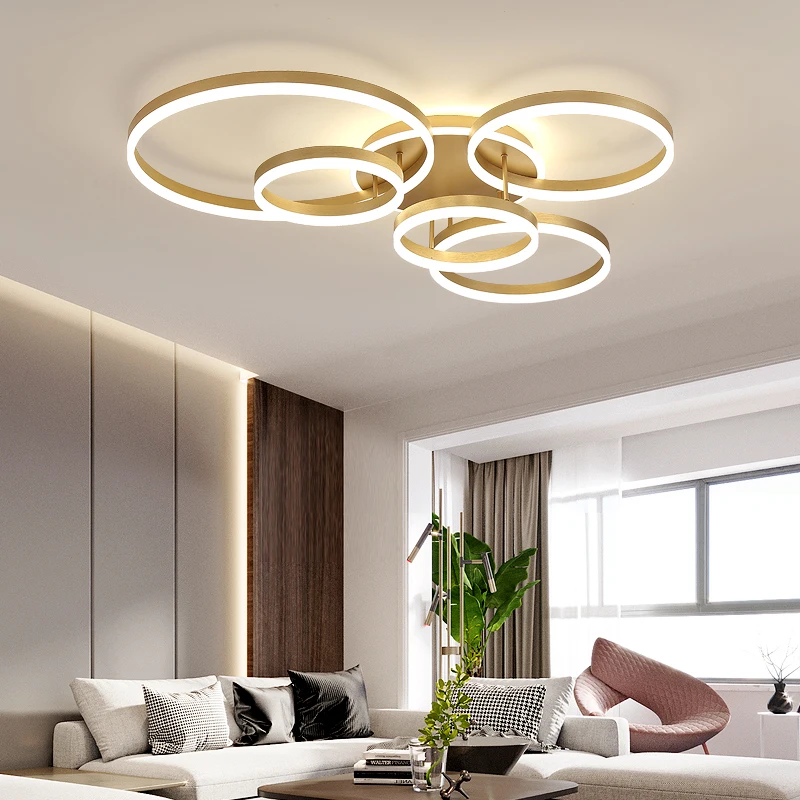 Master bedroom lamp LED ceiling lamp circular ring modern simple living room lamp Nordic personality network red romantic home l
Master bedroom lamp LED ceiling lamp circular ring modern simple living room lamp Nordic personality network red romantic home l