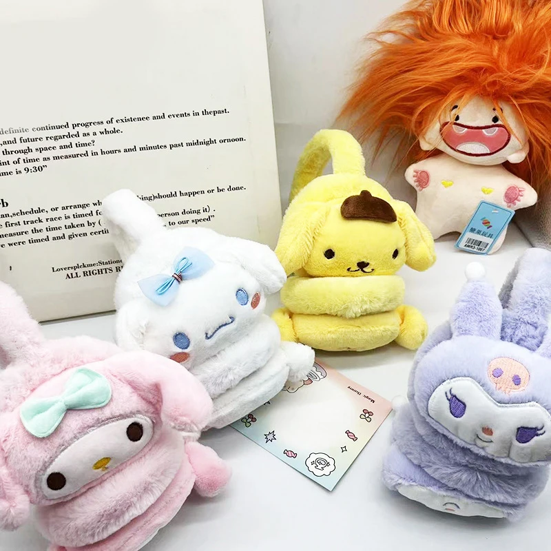 Sanrio Plush Kawaii Earmuff Kuromi Cinnamoroll Melody Warmer Earshield Cute Soft Cartoon Winter Cold Protection Ear Cover Gift
Sanrio Plush Kawaii Earmuff Kuromi Cinnamoroll Melody Warmer Earshield Cute Soft Cartoon Winter Cold Protection Ear Cover Gift