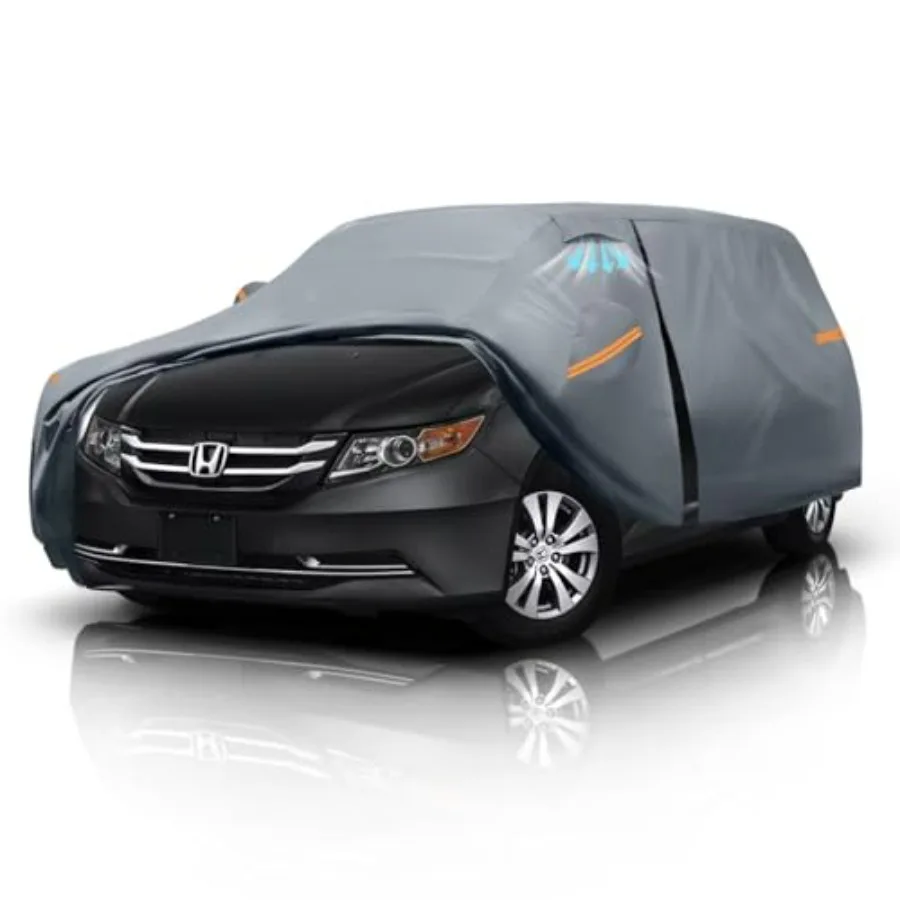 Minivan Car Cover for Honda Odyssey 100 Waterproof All Weather, Heavy Duty Outdoor Full Exterior Covers Rain Sun Wind UV Protec
Minivan Car Cover for Honda Odyssey 100 Waterproof All Weather, Heavy Duty Outdoor Full Exterior Covers Rain Sun Wind UV Protec