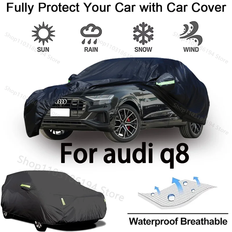 Full Car Cover For Audi Q8 Outdoor Protective Gear-Snowproof, Sunshield, Waterproof and Dustproof Automobile Accessories
Full Car Cover For Audi Q8 Outdoor Protective Gear-Snowproof, Sunshield, Waterproof and Dustproof Automobile Accessories
