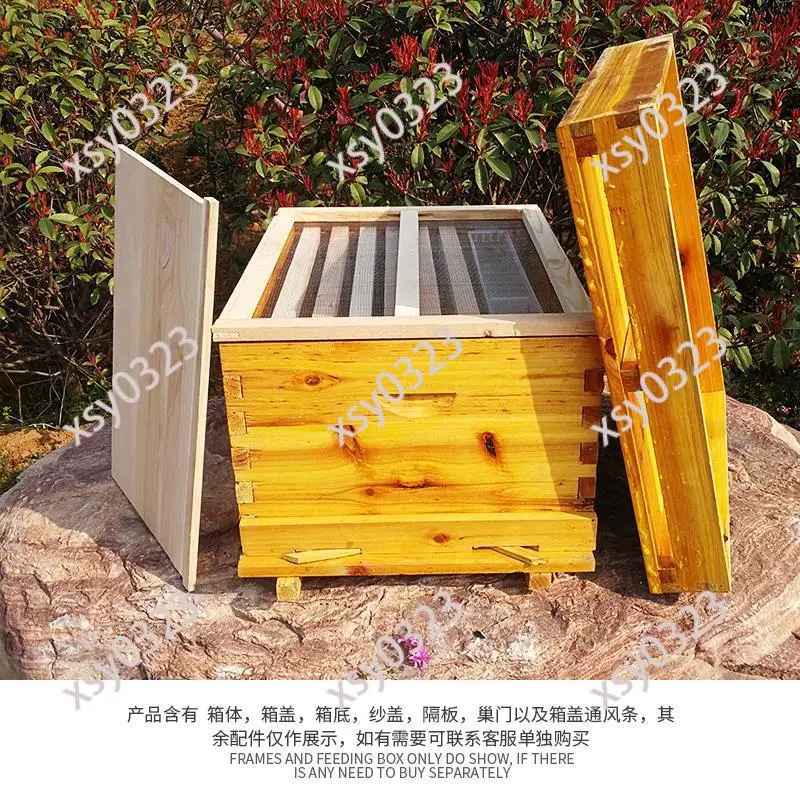 Wax Coated Fir Beehive Standard 10 Frame Flat Beekeeping Box Complete Apiculture Equipment
Wax Coated Fir Beehive Standard 10 Frame Flat Beekeeping Box Complete Apiculture Equipment