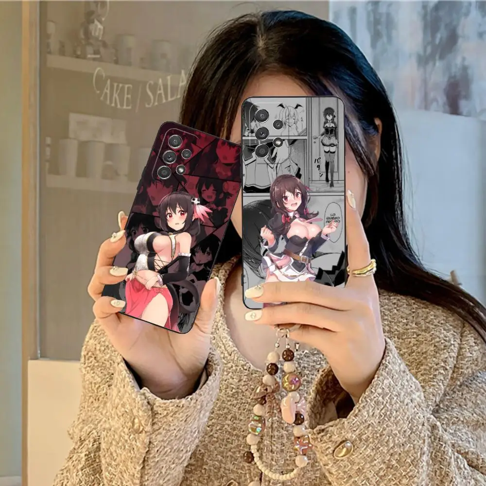 Чехол для мобильного телефона Konosuba Yunyun для Samsung Galaxy A73 72 71 70 56 55 54 53 52 36 35 34 23 16 15 5G Цветной защитный красивый 
Чехол для мобильного телефона Konosuba Yunyun для Samsung Galaxy A73 72 71 70 56 55 54 53 52 36 35 34 23 16 15 5G Цветной защитный красивый