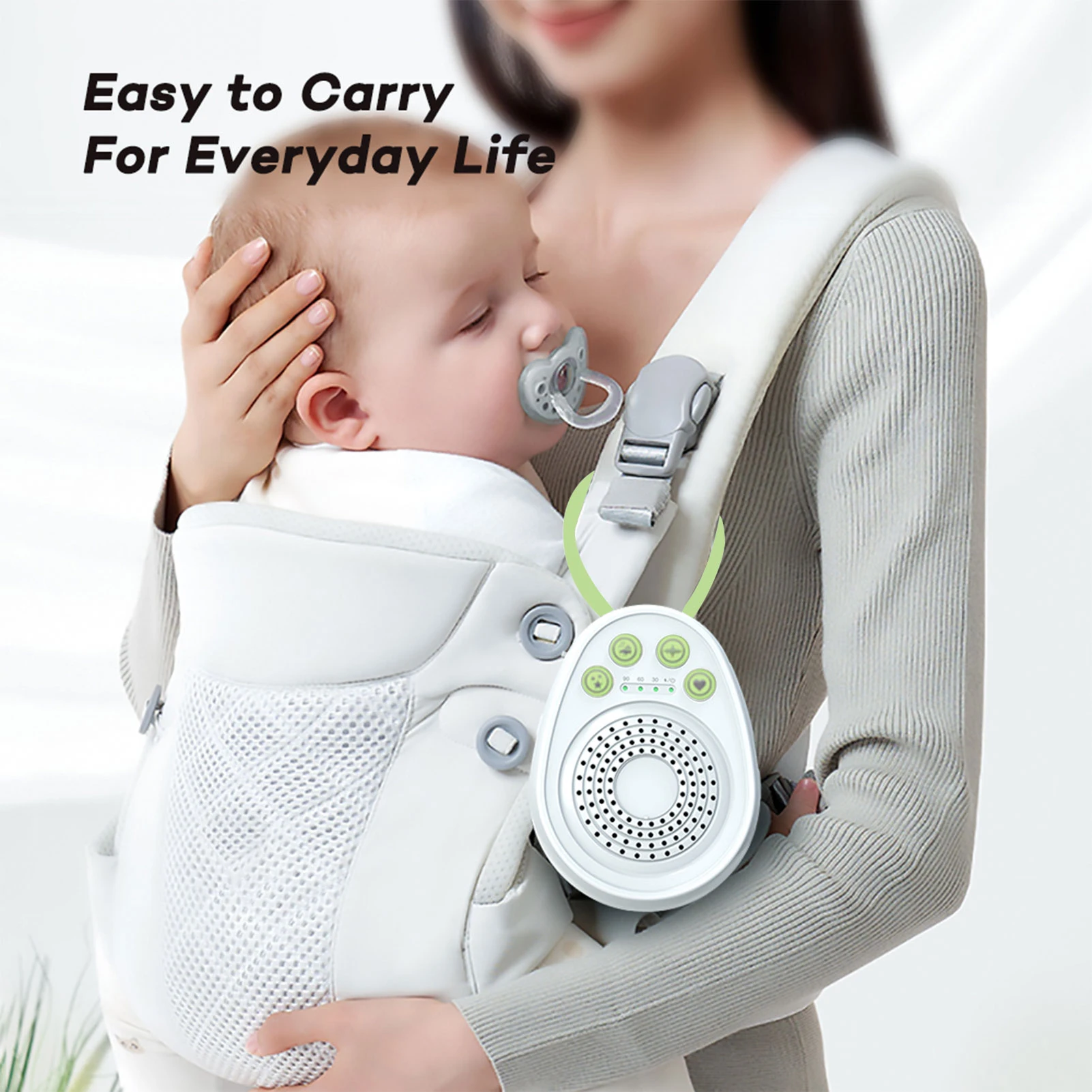 Звуковая машина, детский портативный генератор белого шума с 20-мягкими звуками для детей и взрослых, машина с белым шумом для сна ребенка
Звуковая машина, детский портативный генератор белого шума с 20-мягкими звуками для детей и взрослых, машина с белым шумом для сна ребенка